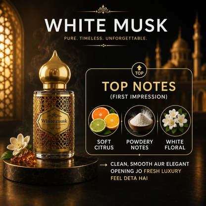 PURE WHITE MUSK -  10 ML