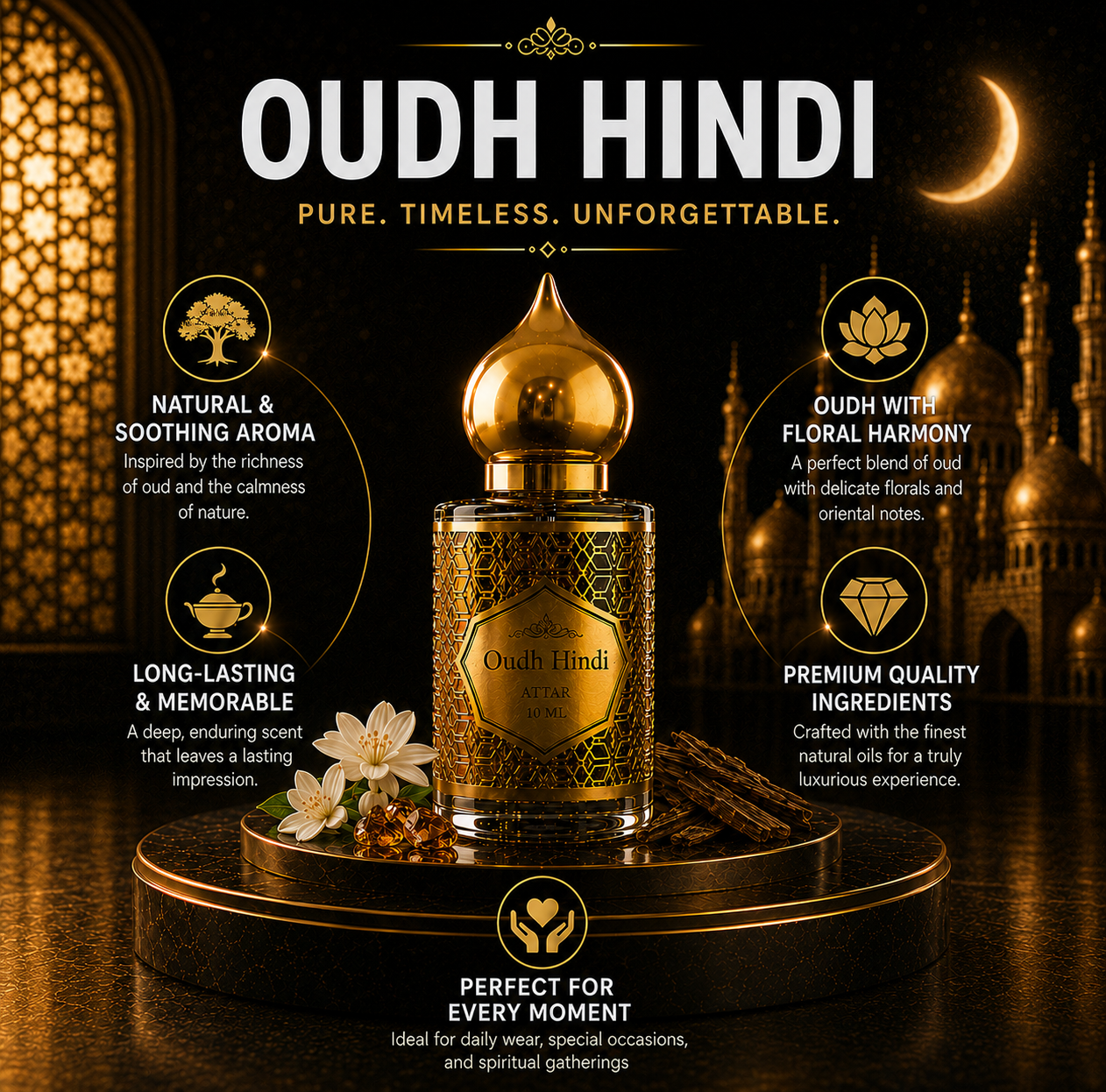 Oudh Hindi - 10 ML