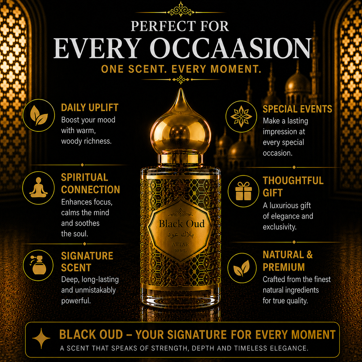 Black oud - 10 ML